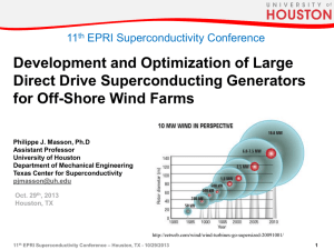 Fully Superconducting Generator - Electric Power Research Institute