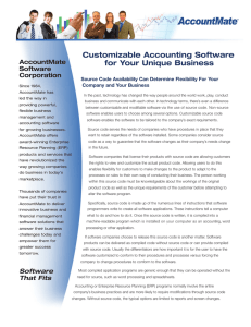 Customizable Accounting Software for Your Unique