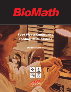 BioMath Food Webs Student