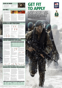 Royal Marine Fitness Programme