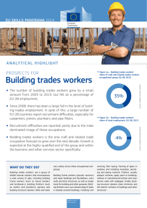 Building trades workers