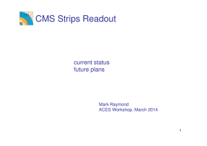 CMS Strips Readout