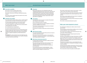 Peer review - Science Media Centre