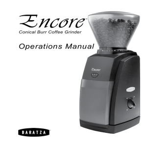 Baratza Encore - Seattle Coffee Gear