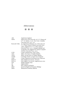 Abbreviations - The University of Michigan Press