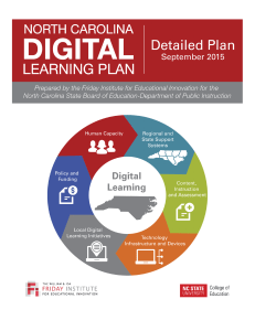 North Carolina Digital Learning Plan