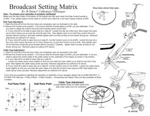 Setting Matrix - Do My Own Pest Control