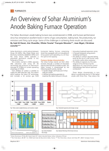 | An Overview of Sohar Aluminium`s Anode Baking