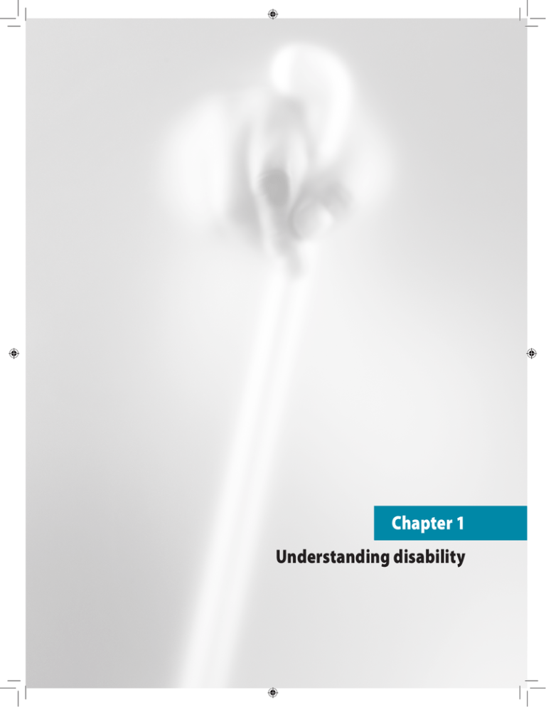 Chapter 1 Understanding Disability