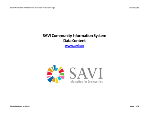 SAVI Research Advisory Committee (RAC)