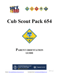 Cub Scout Pack 654