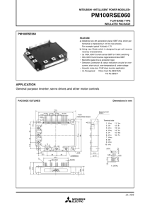 PM100RSE060 - Mitsubishi Electric