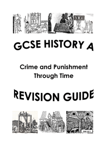 Crime and Punishment Through Time - Penketh