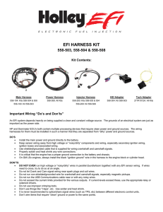 efi harness kit
