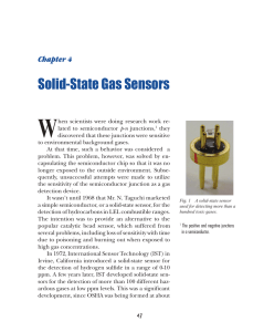 Solid-State Gas Sensors - International Sensor Technology, leading