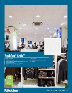 Rockfon® Artic™ - PDF