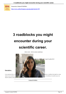 3 roadblocks you might encounter during your