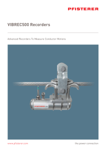 Vibrec 500 Recorders