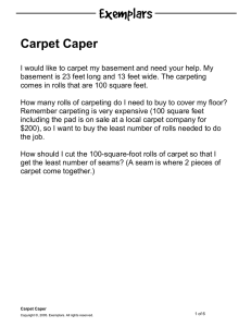 Carpet Caper