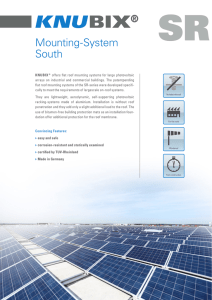 Mounting-System South
