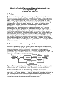 Modeling Physical Systems as Physical Networks with the Simscape