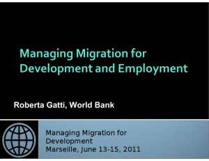 Roberta Gatti, World Bank
