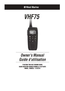 Owner`s Manual Guide d`utilisation