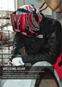 welding gear - Lincoln Electric