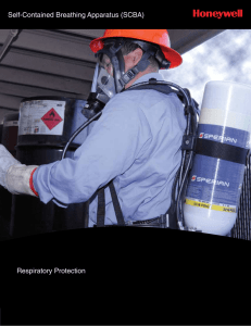 Respiratory Protection Self-Contained Breathing Apparatus (SCBA)