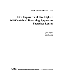 Fire Exposures of Fire Fighter Self
