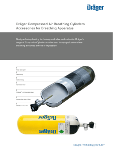 Dräger Compressed Air Breathing Cylinders Accessories for