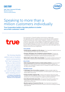 Speaking to more than a million customers individually