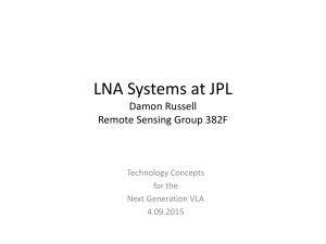 LNA Systems at JPL