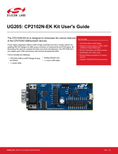 CP2102N-EK Kit User`s Guide--UG205