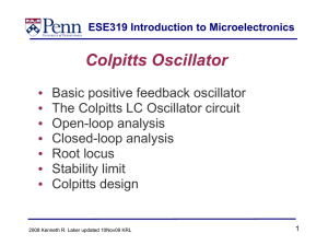 Colpitts Oscillator