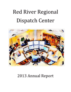 Annual Report - Red River Regional Dispatch Center