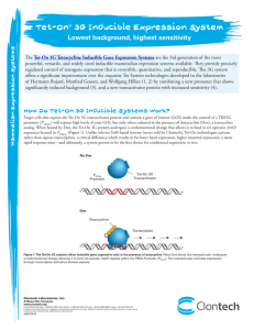 Tet-On® 3G Inducible Expression System