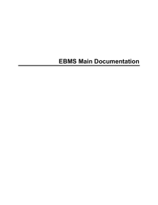 EBMS Main Documentation - Eagle Business Software