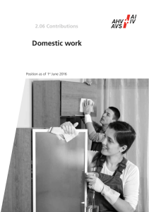 Domestic work