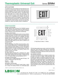 Thermoplastic Universal Exit
