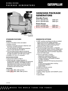 3406/3456 package generators - Surplus Record Machinery