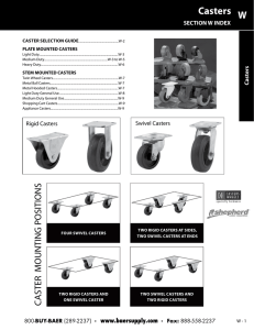 Casters W - Würth Baer Supply Company