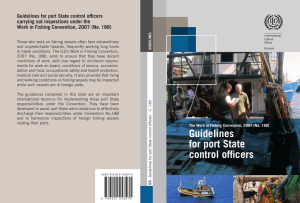 Guidelines for port State control officers