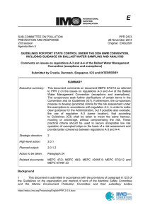 guidelines for port state control under the 2004 bwm convention