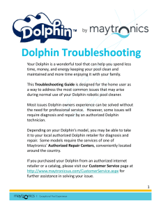 Dolphin Troubleshooting Guide