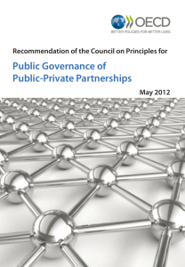 Public Governance of Public-Private Partnerships