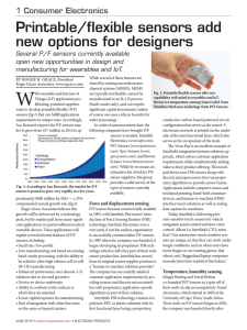 Printable/flexible sensors add new options for designers