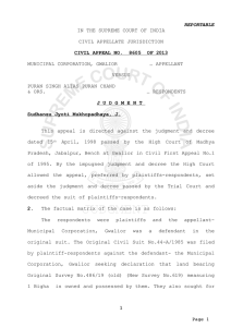 reportable in the supreme court of india civil appellate jurisdiction