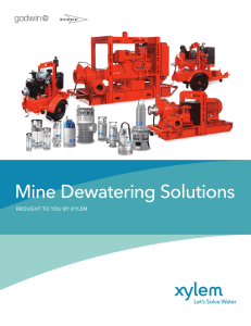 Mine Dewatering Solutions