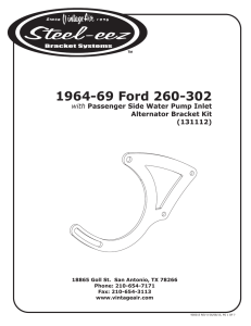 1964-69 Ford 260-302